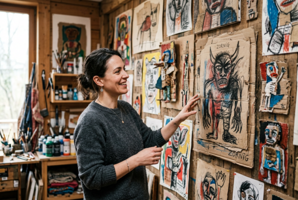 Arte Brut – Georgia Vertes gibt Einblick in rohe Kunst jenseits akademischer Konventionen